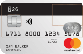N26 Mastercard luottokortti