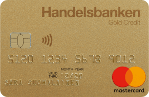 Handelsbanken Gold Credit luottokortti