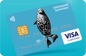 Säästöpankki Visa Credit/Debit Luottokortti