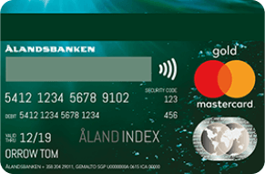Ålandsbanken MasterCard Private Banking Gold luottokortti